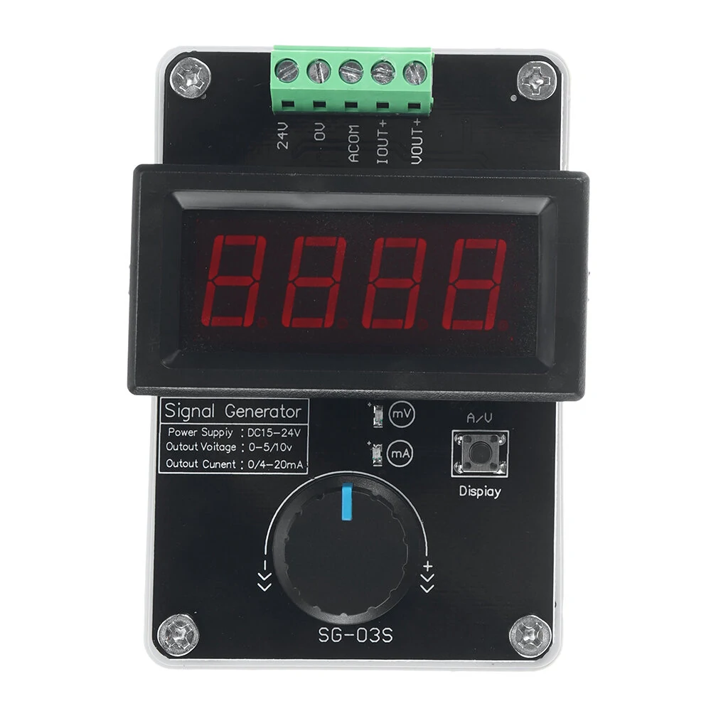 0-20mA/4-20mA/0-10V Signal Generator Adjustable Current Voltage Analog Current Signal Source — image 1
