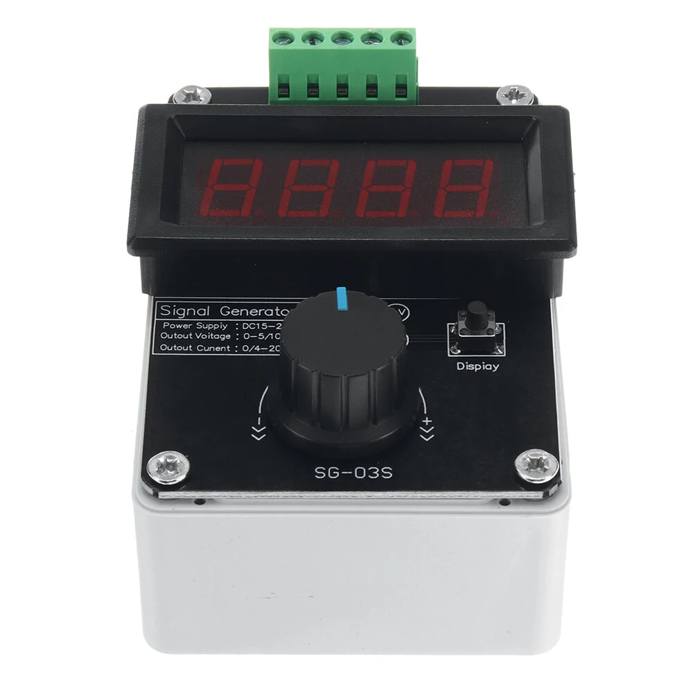 0-20mA/4-20mA/0-10V Signal Generator Adjustable Current Voltage Analog Current Signal Source — view 4