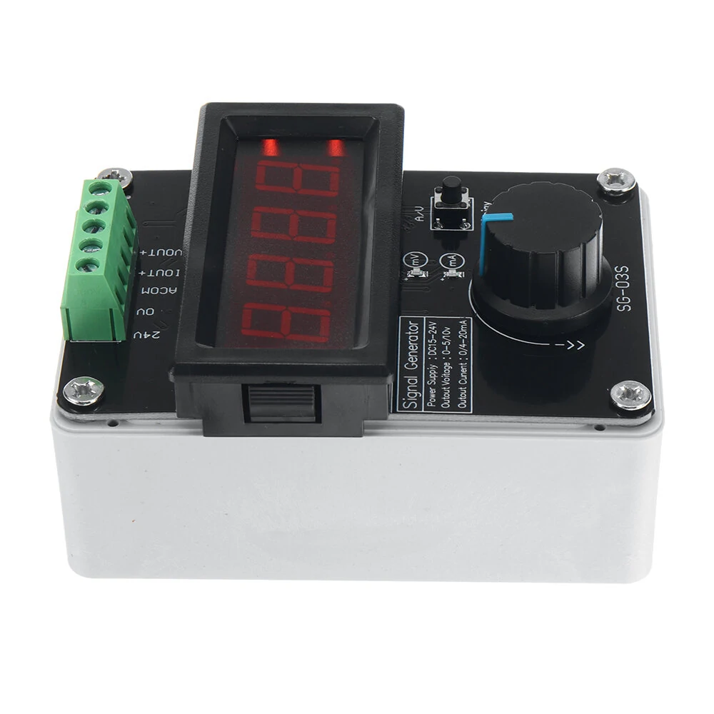 0-20mA/4-20mA/0-10V Signal Generator Adjustable Current Voltage Analog Current Signal Source — view 5