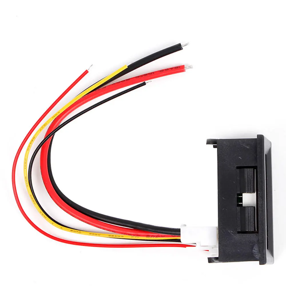 0.56" Blue Red Dual LED Display Mini Digital Voltmeter Ammeter DC 100V 100A Panel Amp Volt Voltage Current Meter Tester — view 4