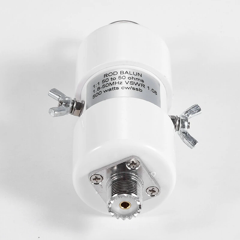 1:1 Voltage Balun 500W Power 1-50MHz Universal SO-239 Connector Compact Design for Shortwave Antennas Radio Transmission High Performance — view 3
