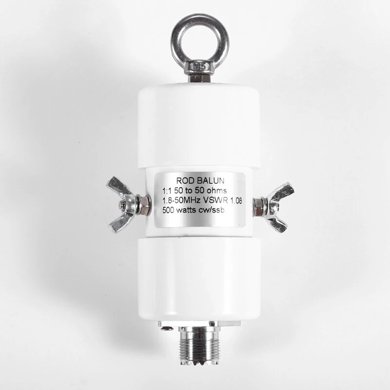 1:1 Voltage Balun 500W Power 1-50MHz Universal SO-239 Connector Compact Design for Shortwave Antennas Radio Transmission High Performance — view 4