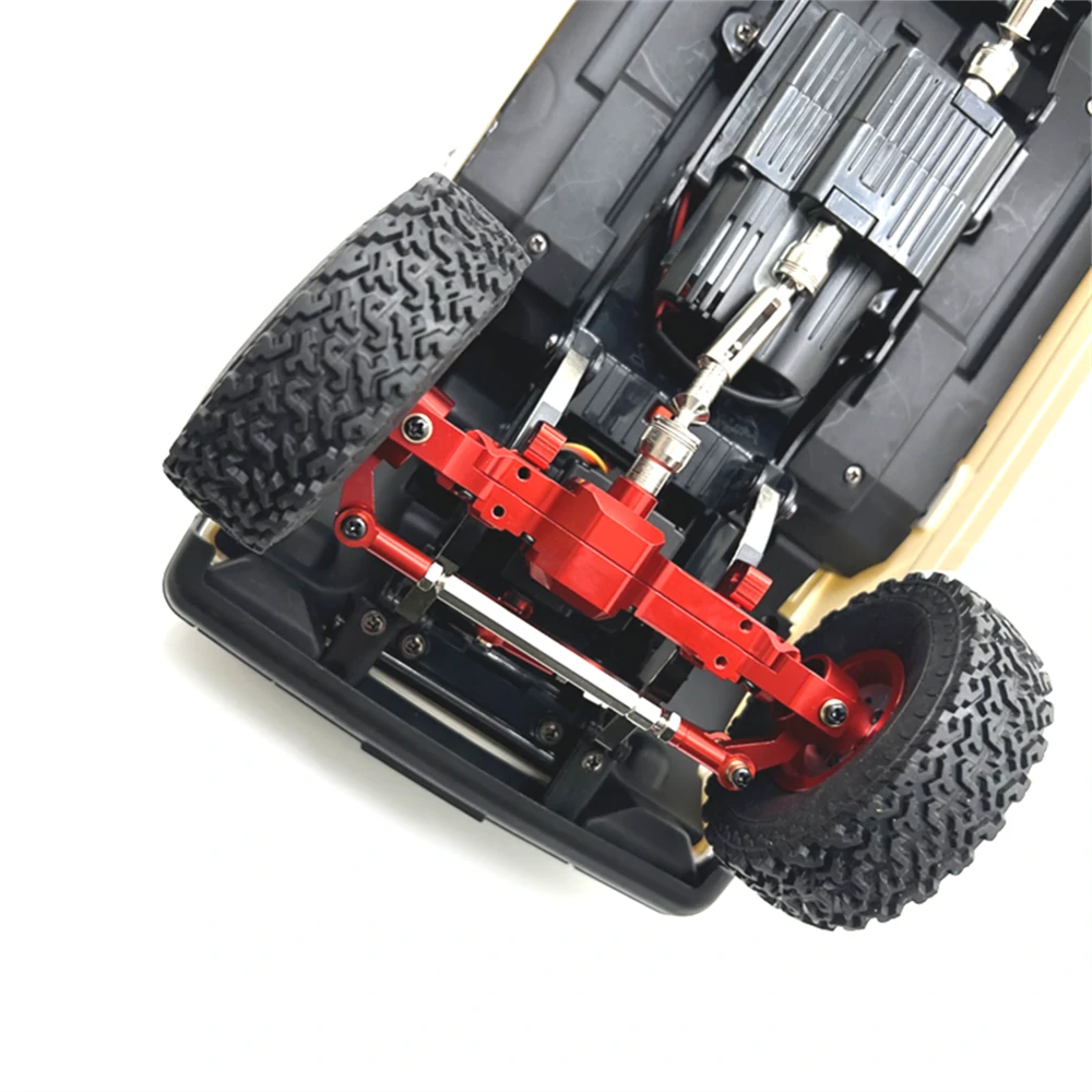 1/10 Car Spare Parts For WPL C74 Metal Upgrade Axle Steering Gear Seat Hub Transmission Shaft RC Car Parts — view 6
