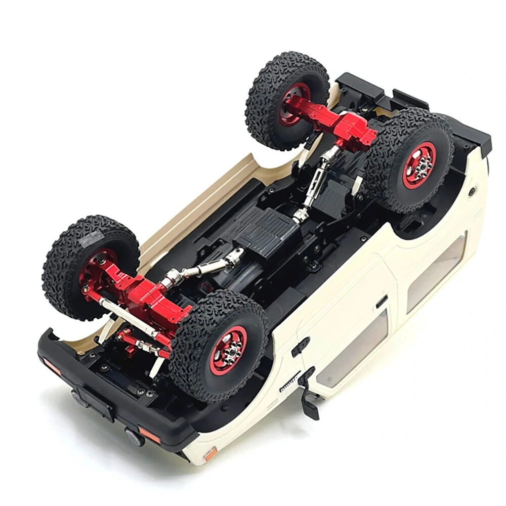 1/10 Car Spare Parts For WPL C74 Metal Upgrade Axle Steering Gear Seat Hub Transmission Shaft RC Car Parts — view 9