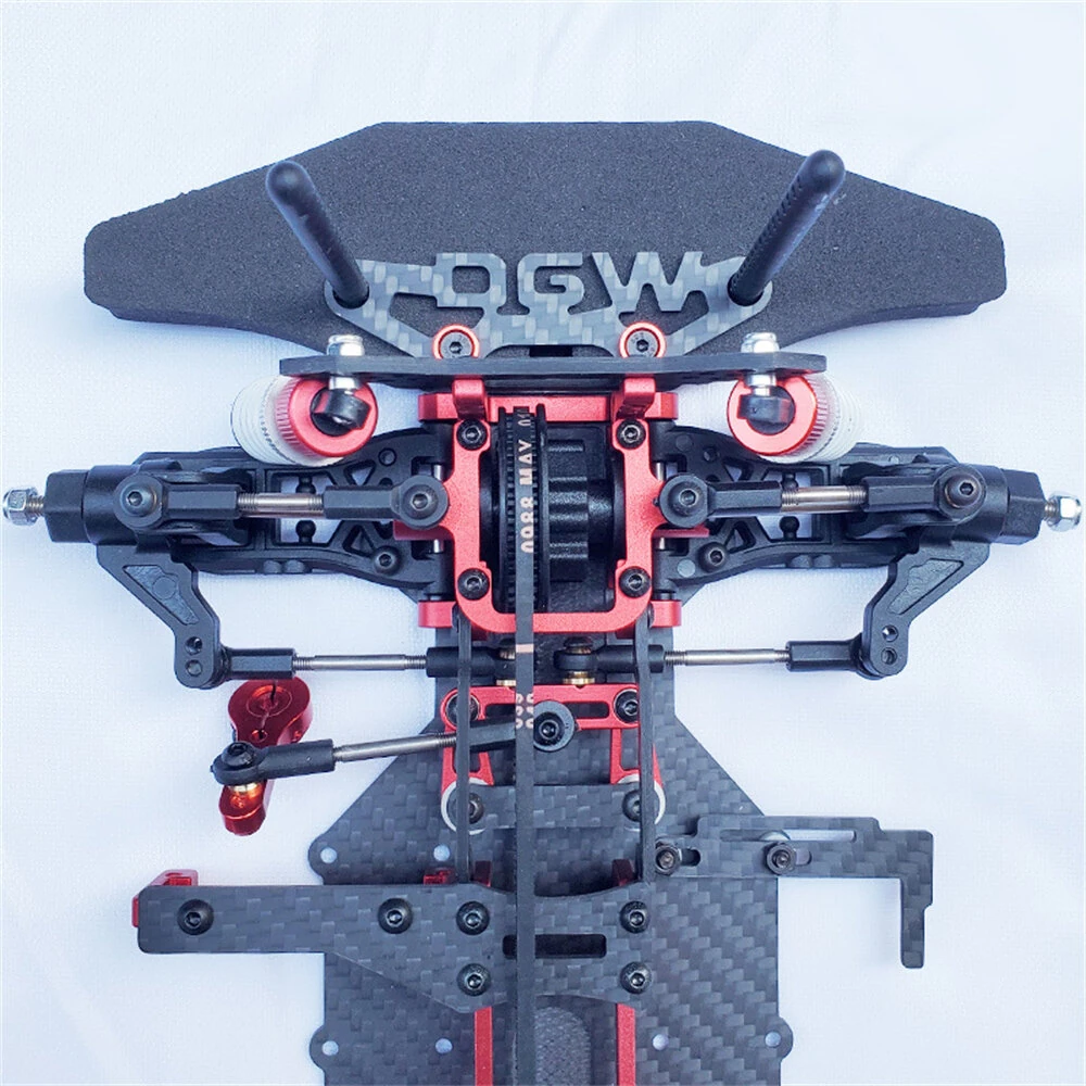 1/10 DGW High-speed RC Car Carbon Fiber Frame Chassis Professional Racing Model — view 4