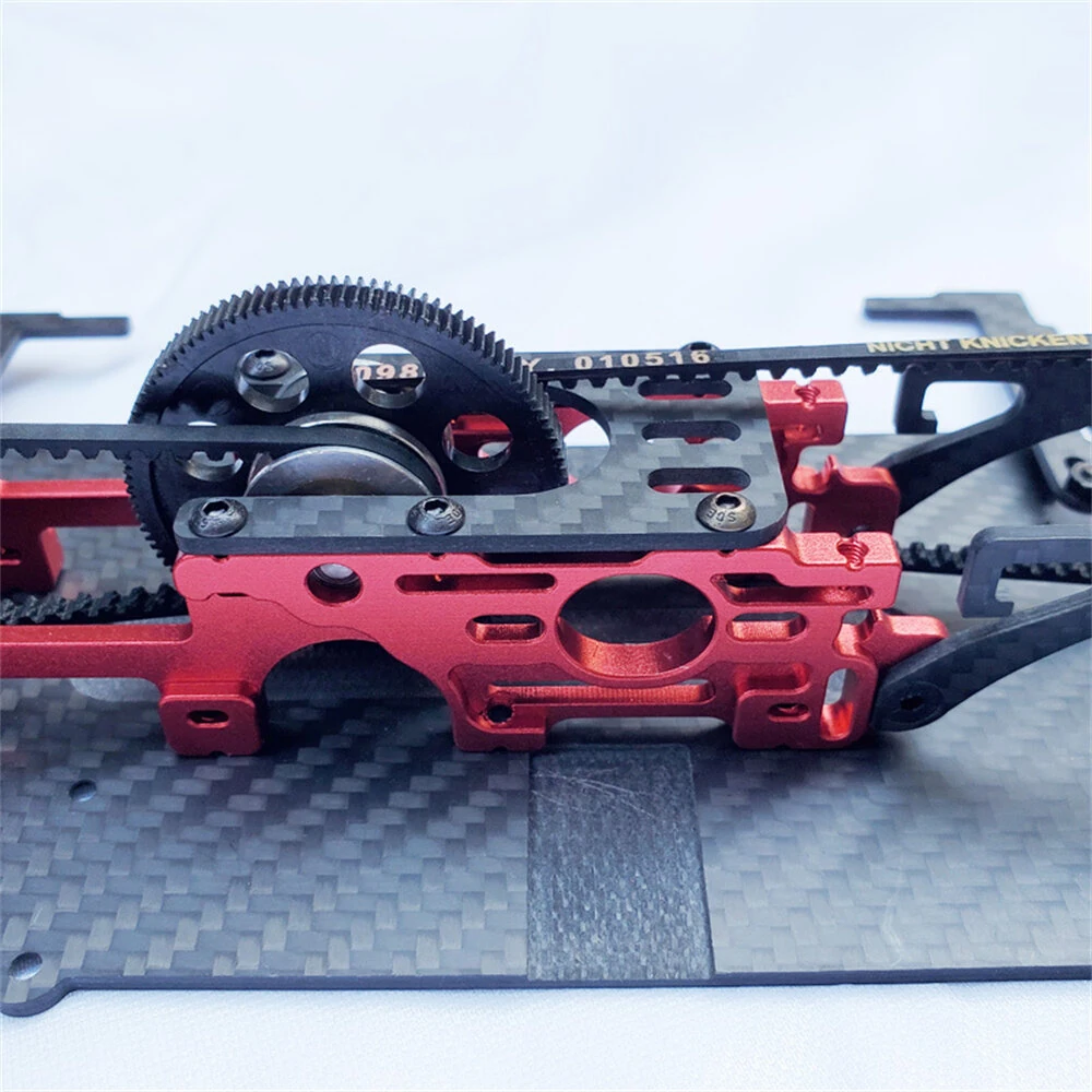 1/10 DGW High-speed RC Car Carbon Fiber Frame Chassis Professional Racing Model — view 5