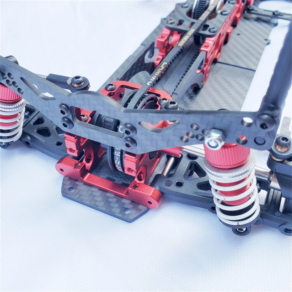 1/10 DGW High-speed RC Car Carbon Fiber Frame Chassis Professional Racing Model — view 6