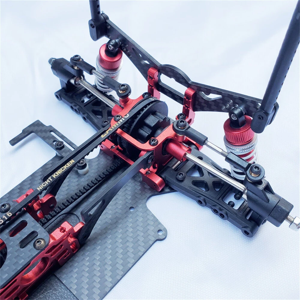 1/10 DGW High-speed RC Car Carbon Fiber Frame Chassis Professional Racing Model — view 9