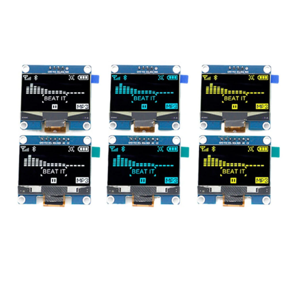 1.54 inch OLED Display LCD Screen Module Resolution 128*64 SPI/IIC Interface SSD1309 Driver — view 2