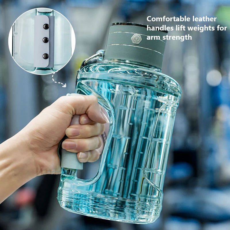 1.5L  2 In 1 Portable Hydrogen Water Bottle H2 Rich Water Kettle Sport Hydrogen Water Bottle With Spe Pem Hydrogen Oxygen Separation Technology — view 2