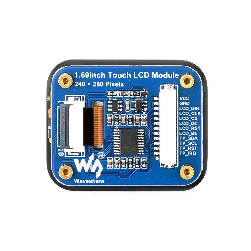 1.69inch LCD Touch Screen Display 240×280 ST7789 for Raspberry Pi /ESP32S3 /Pico /STM32 — view 4
