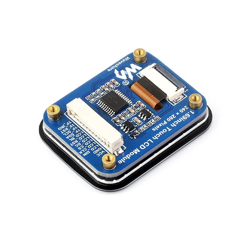 1.69inch LCD Touch Screen Display 240×280 ST7789 for Raspberry Pi /ESP32S3 /Pico /STM32 — view 5
