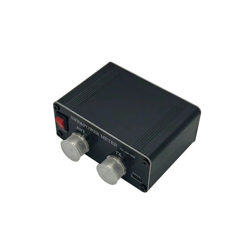 1.8MHz-50MHz 0.5W-120W Short Waves SWR and Power Watt Meter Chinese English Menu Switchable Type-C Charging Interface — view 6