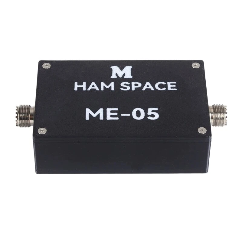 1 Pcs ME-05 Shortwave Choke Coil 1-30MHz 100W Choke Ring with M Female Connector for FT-8 Interference Eliminating