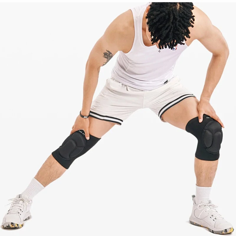 1 PCS Sports Sponge Thickening Knee Pads Anti-slip Elastic Brace Anti-collision Breathable Knee Protector — view 4
