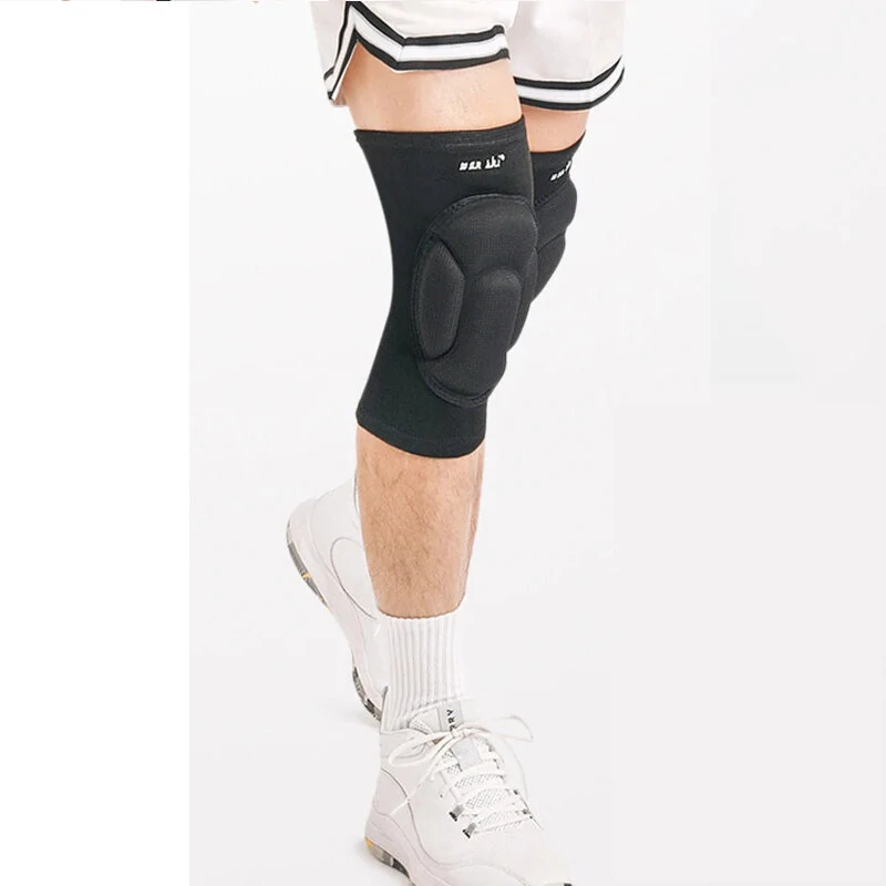 1 PCS Sports Sponge Thickening Knee Pads Anti-slip Elastic Brace Anti-collision Breathable Knee Protector — view 5