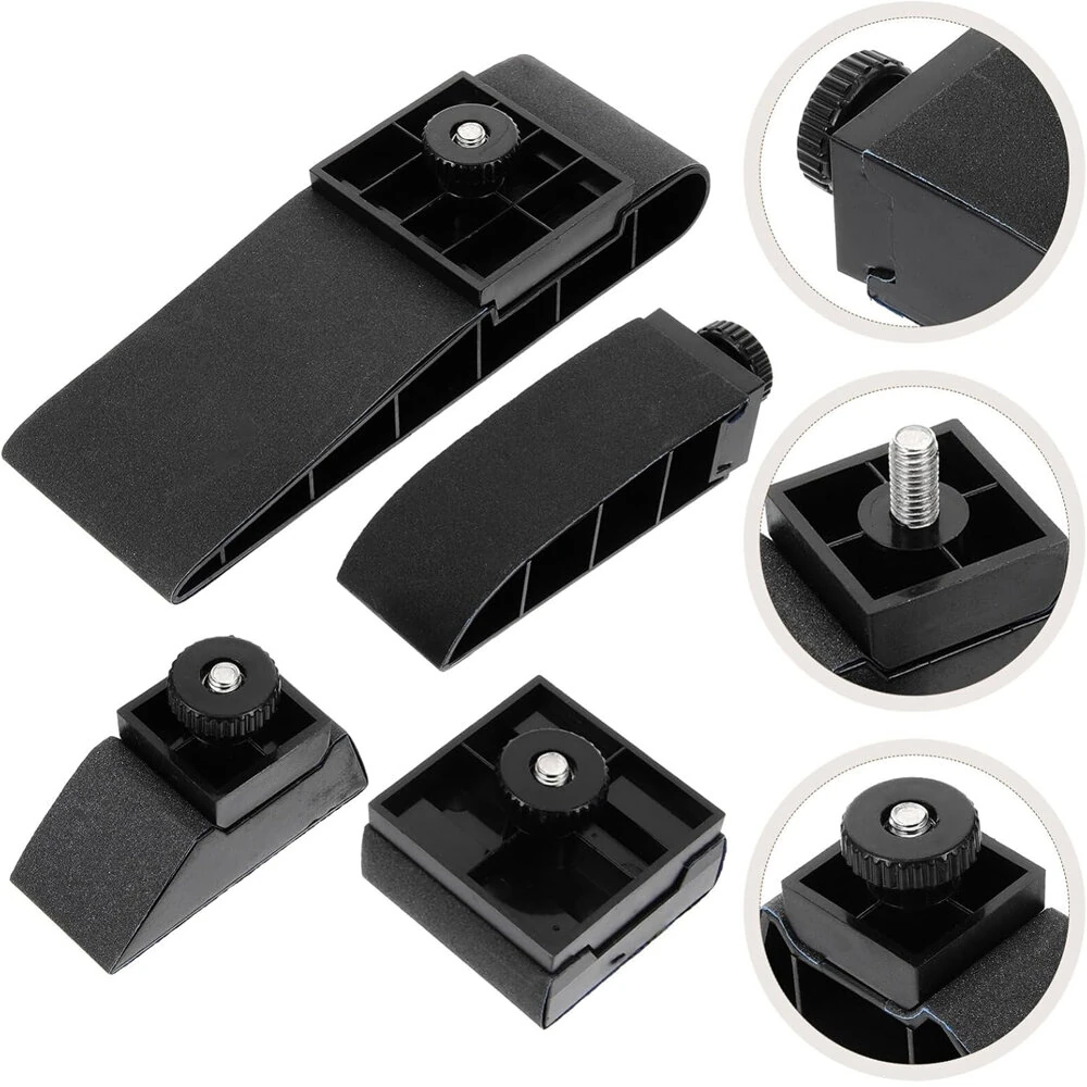 1 Set Sandpaper Rack Sander Sand Block Hand Sander Wood Working Tools and Equipment Sanding Block Sanding Tool Drywall Sander Burnishing Tool Block Sander Sandpaper Block — view 3
