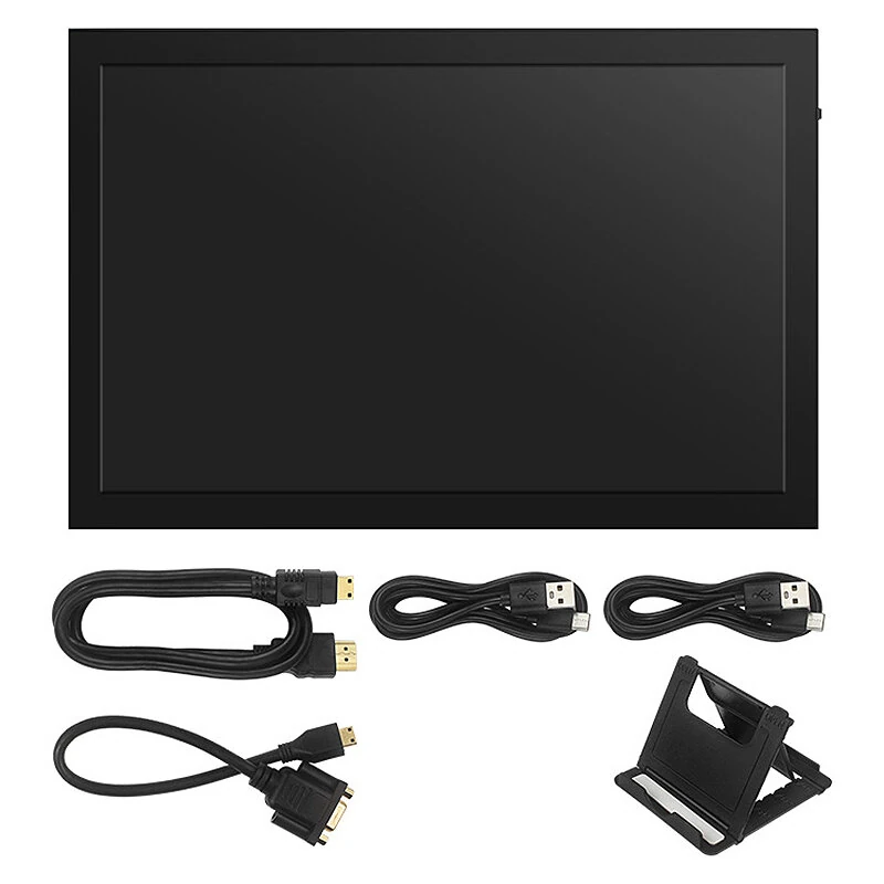 10.1 inch Raspberry Pi High Definition Multimedia Interface Capacitive Touch Screen IPS Display with Case for Raspberry Pi 3B+/4B — view 8