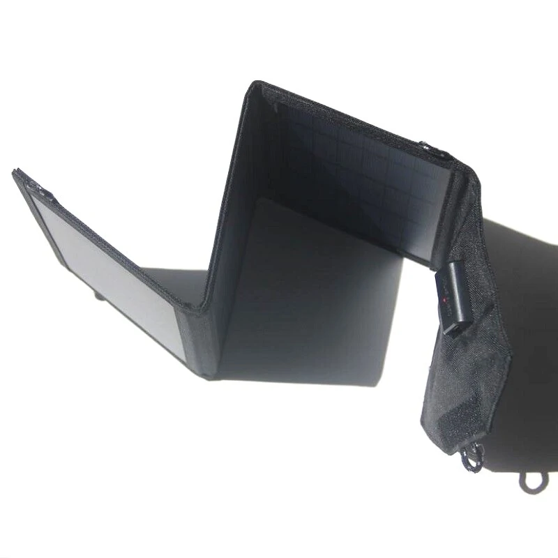 10.5W 5V Portable Solar Panel Foldable Charging Pack USB Solar Charger Power Bank — view 7