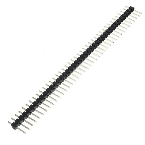 10 Pcs 40 Pin 2.54mm Single Row Male Pin Header Strip Geekcreit for Arduino - products that work with official Arduino boards — view 2