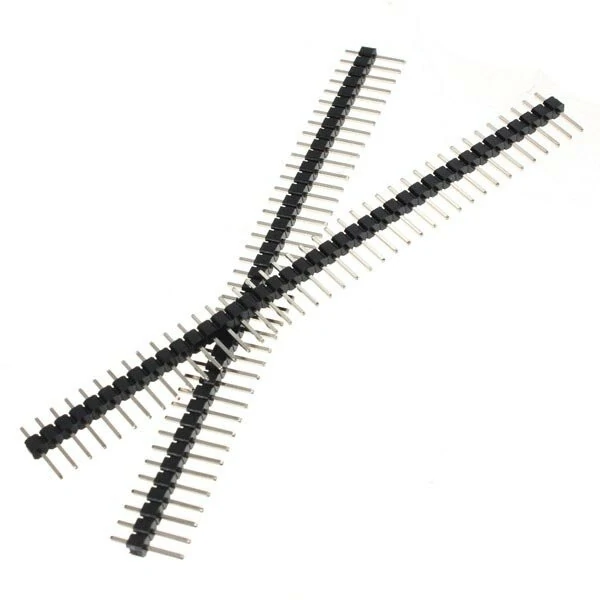 10 Pcs 40 Pin 2.54mm Single Row Male Pin Header Strip Geekcreit for Arduino - products that work with official Arduino boards — view 3