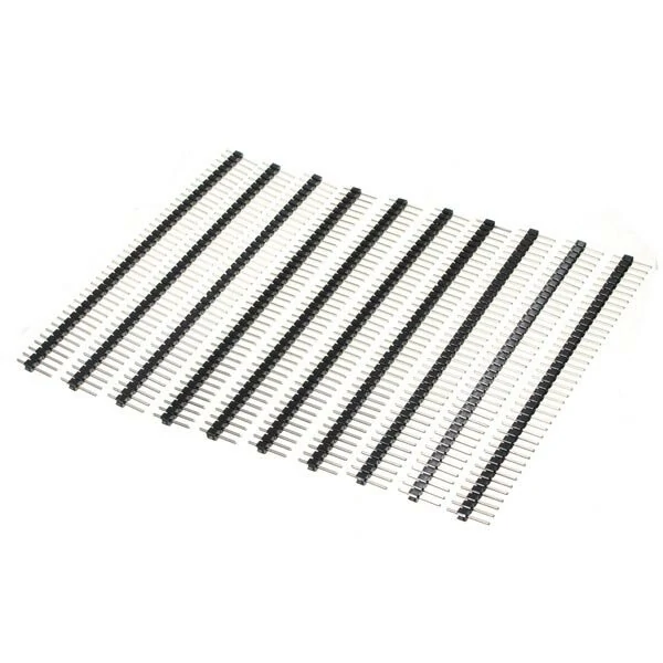 10 Pcs 40 Pin 2.54mm Single Row Male Pin Header Strip Geekcreit for Arduino - products that work with official Arduino boards — view 4