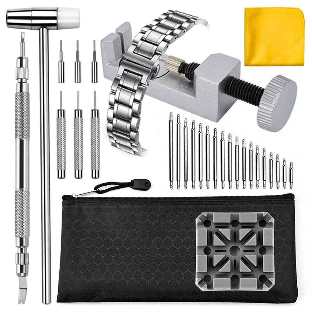10 Pcs Watch Repair Tools with Strap Removal and Replacement Kit Easy to Use Strap Remover and Adjuster — view 6