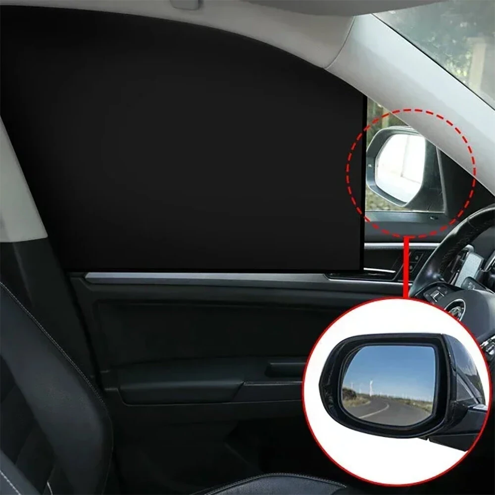 10 Strong Magnetic Full Light-Shielding Magnetic Car Curtains Magnetic Suction Type Non-Transparent Summer Sunscreen Car Sunshade — view 11