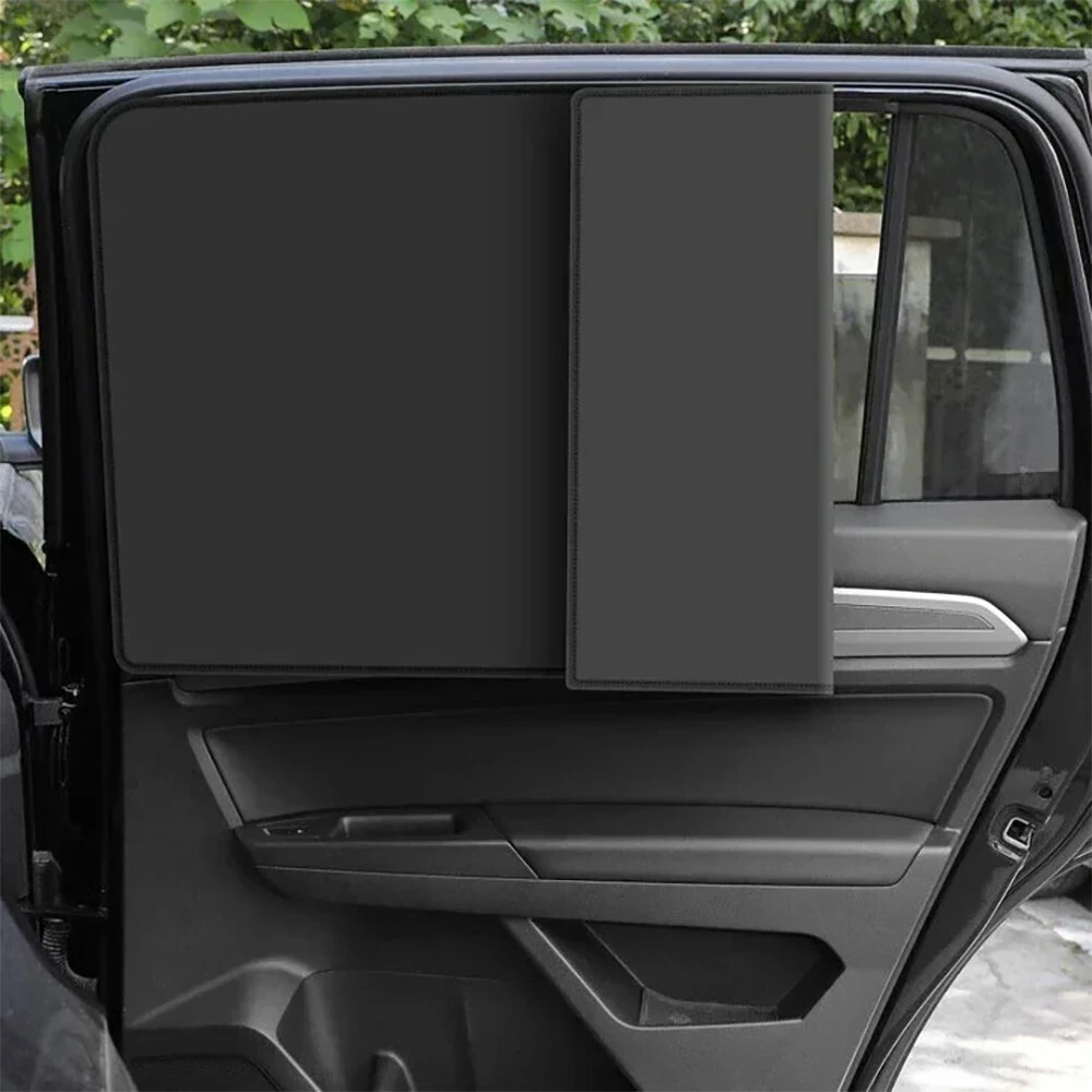 10 Strong Magnetic Full Light-Shielding Magnetic Car Curtains Magnetic Suction Type Non-Transparent Summer Sunscreen Car Sunshade — view 2