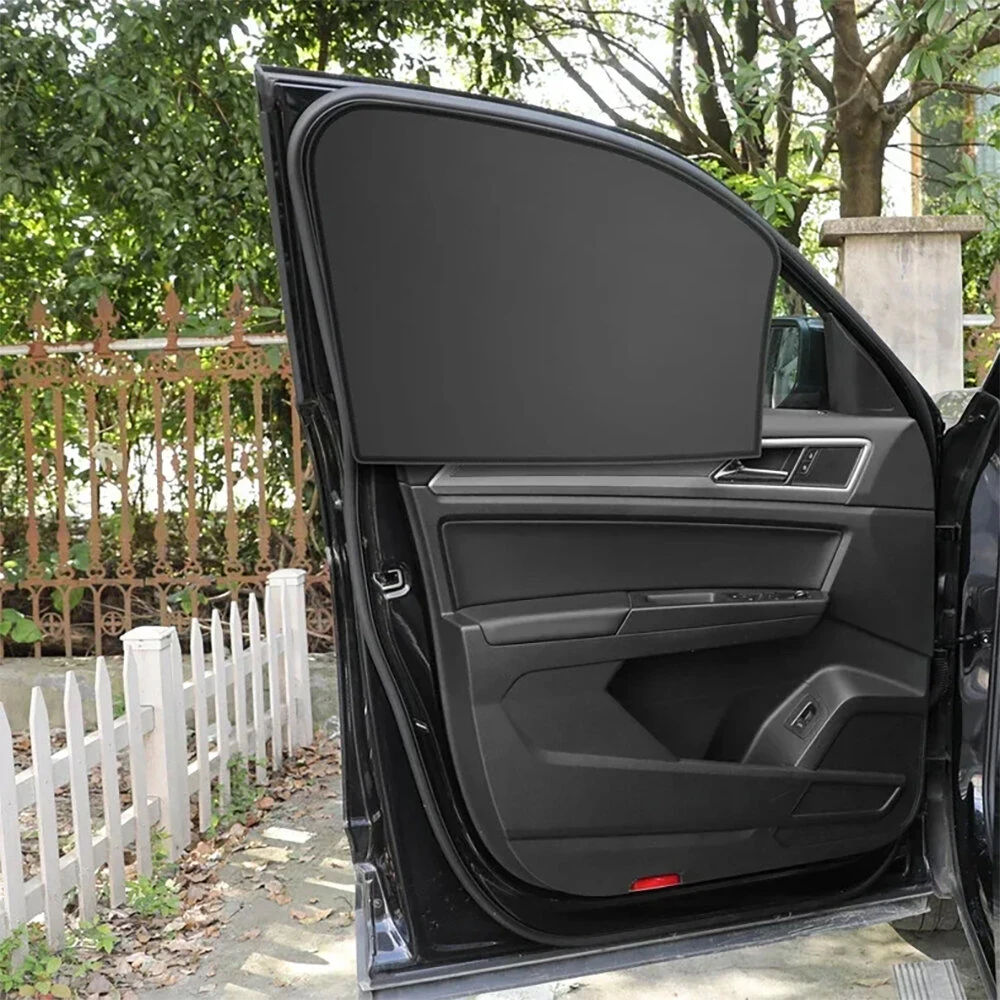 10 Strong Magnetic Full Light-Shielding Magnetic Car Curtains Magnetic Suction Type Non-Transparent Summer Sunscreen Car Sunshade — view 7