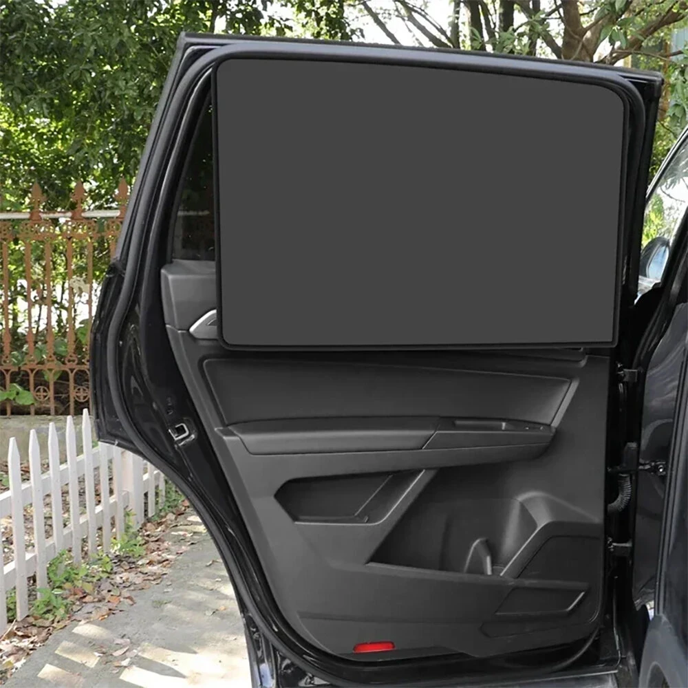 10 Strong Magnetic Full Light-Shielding Magnetic Car Curtains Magnetic Suction Type Non-Transparent Summer Sunscreen Car Sunshade — view 8