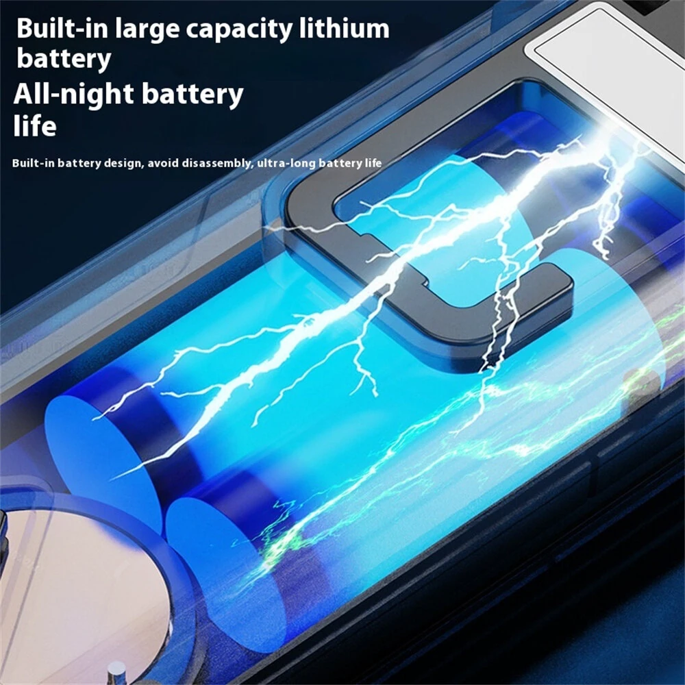 1000LM Super Bright Magnetic Flashlight USB Rechargeable Portable LED Work Lamp Multimode 18650 Waterproof Camping Tent Light — view 7