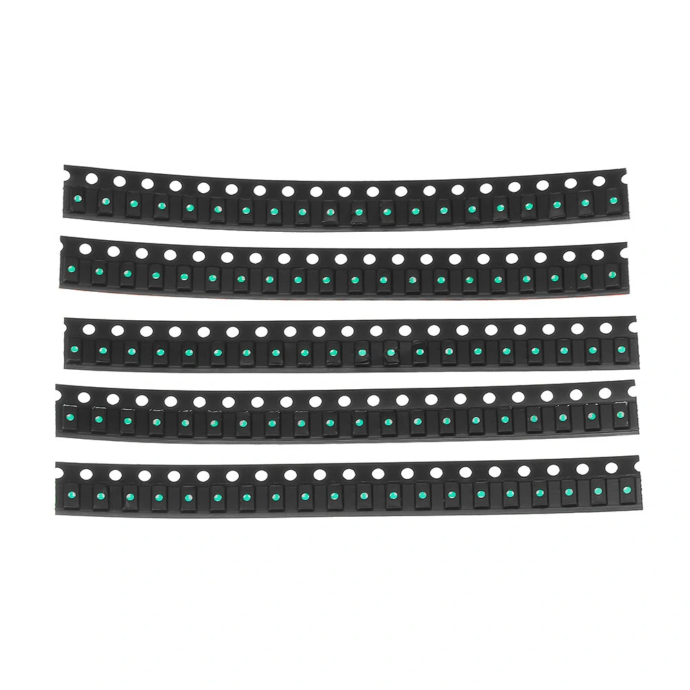 100Pcs 5 Colors 20 Each 1206 LED Diode Assortment SMD LED Diode Kit Green/RED/White/Blue/Yellow — view 5