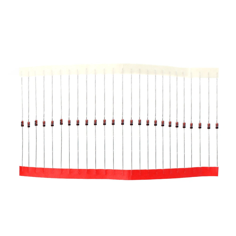 100PCS 8 Kinds Schottky Diode Transistor Package 1N4148 1N4007 1N5819 1N5399 FR107 FR207 1N5408 1N5822 Electronic Components Kit — view 3