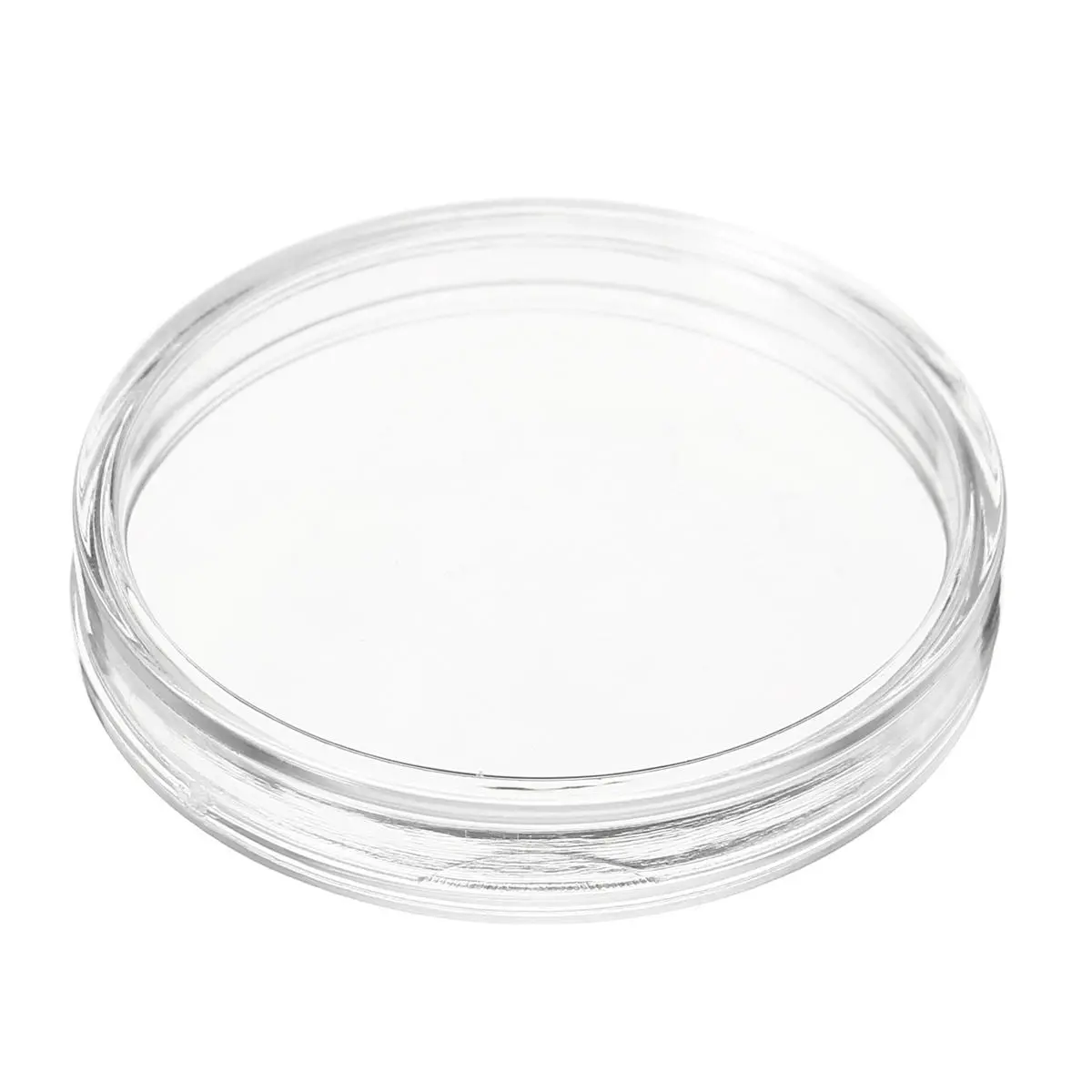 100Pcs/Lot 20/25/27/30mm Clear Plastic Coin Holder Universal Commemorative Coin Shell Collector — view 8