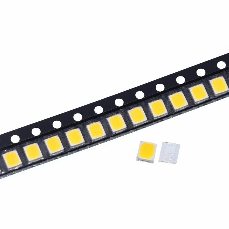 100pcs SMD LED 2835 Chips 1W 3V 6V 9V 18V 120-130LM White Warm Surface Mount PCB Light Emitting Diode Lamp — view 2