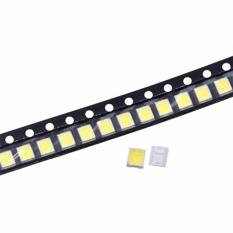 100pcs SMD LED 2835 Chips 1W 3V 6V 9V 18V 120-130LM White Warm Surface Mount PCB Light Emitting Diode Lamp — view 3