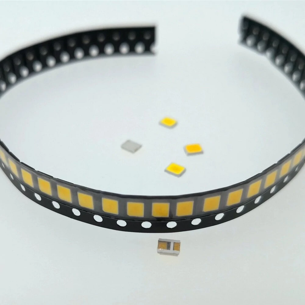 100pcs SMD LED 2835 Chips 1W 3V 6V 9V 18V 120-130LM White Warm Surface Mount PCB Light Emitting Diode Lamp — view 4