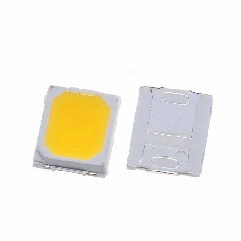 100pcs SMD LED 2835 Chips 1W 3V 6V 9V 18V 120-130LM White Warm Surface Mount PCB Light Emitting Diode Lamp — view 6