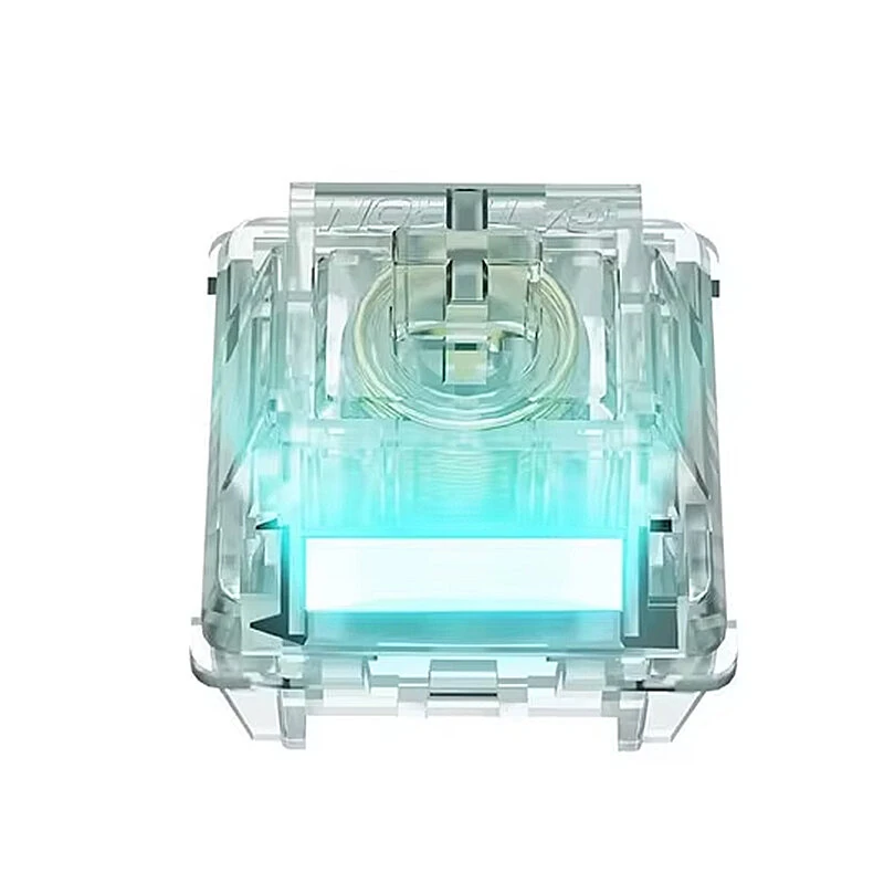 10/30/70Pcs Gateron Magnetic Jade Max Switch Set Hall Effect Linear Feel Transparent Adjustable Actuation Travel HIFI Sound Pre-Lubed 150 Million Keystrokes — Pricio