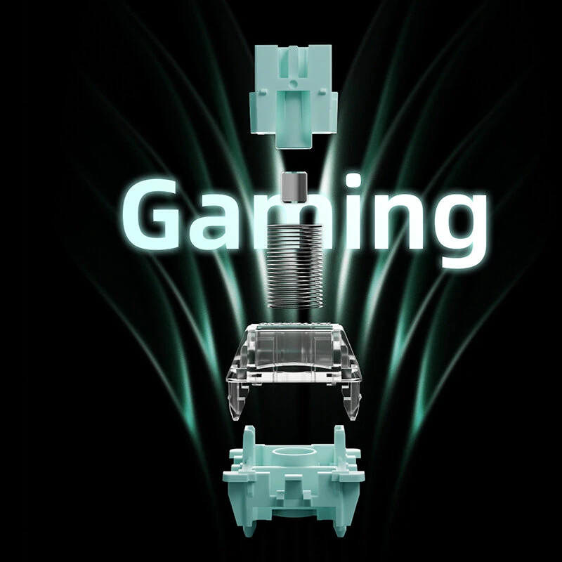 10/30/70Pcs Gateron Magnetic Jade Switch Set Hall Effect Linear Feel Adjustable Actuation Travel HIFI Sound Pre-Lubed 100 Million Keystrokes — view 6