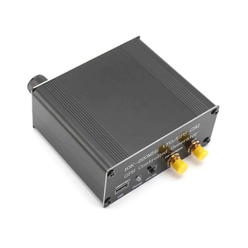 10K-220MHz VFO Controlled Generator Taming Reference Signal Source Black Tool Accessories — view 2