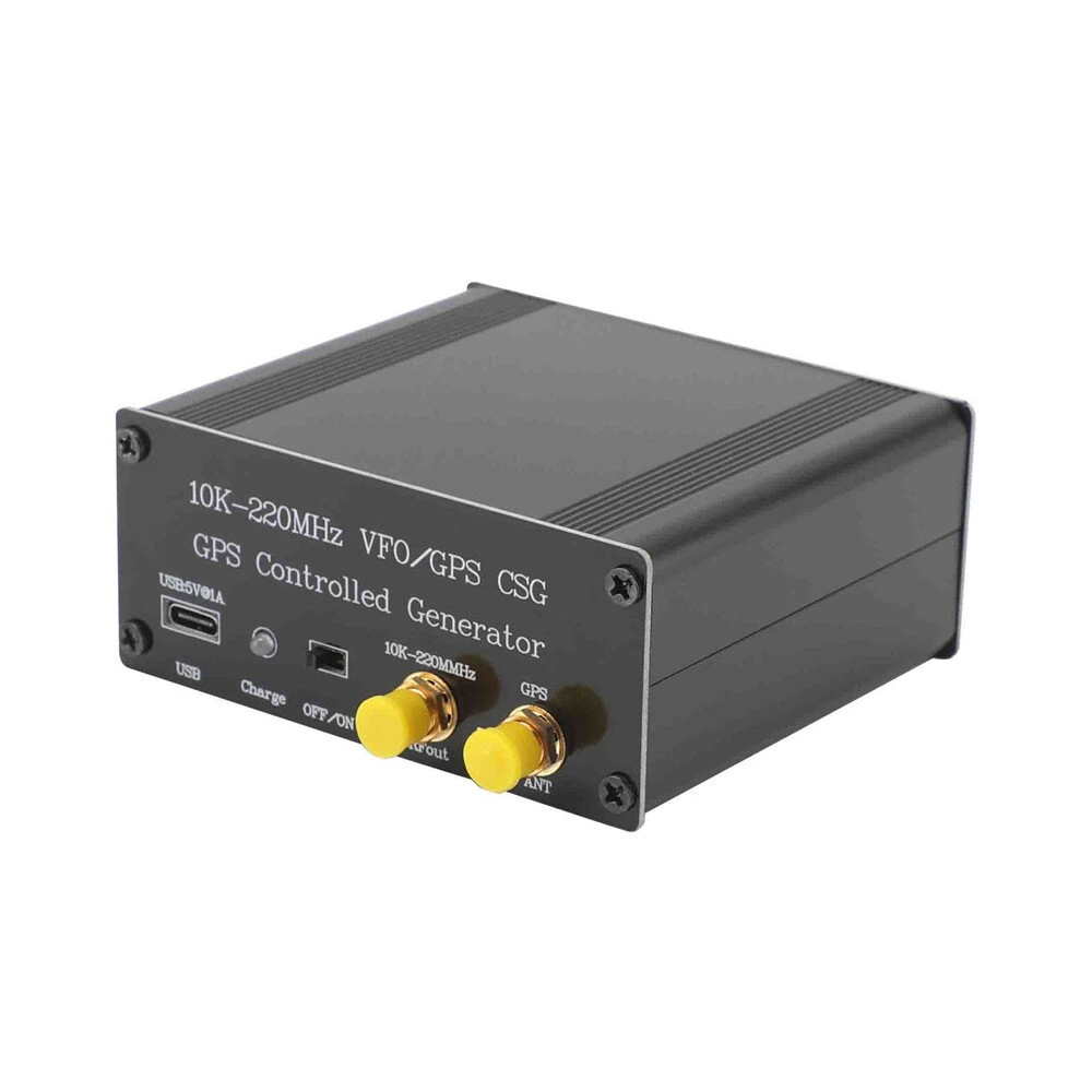 10K-220MHz VFO Controlled Generator Taming Reference Signal Source Black Tool Accessories — view 5