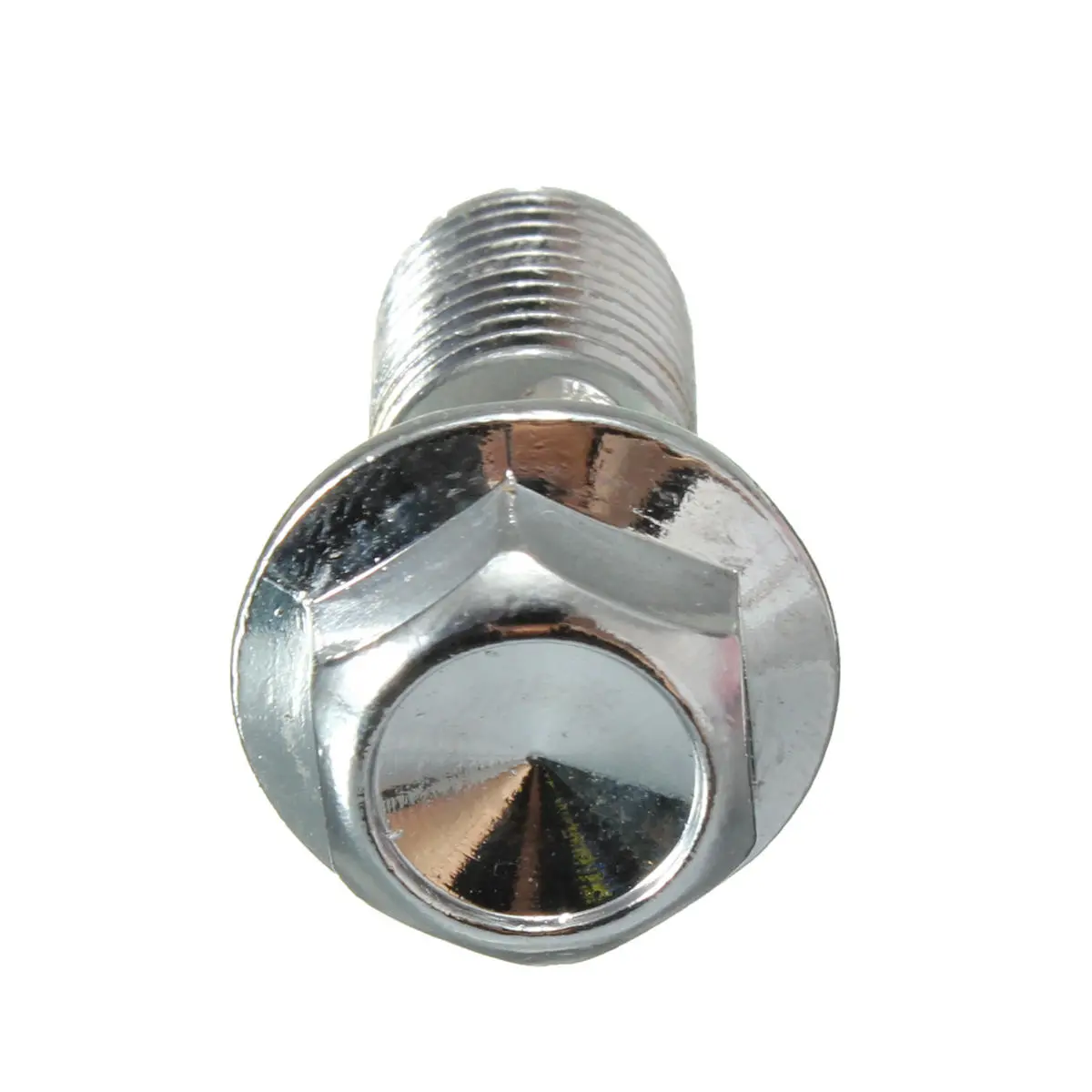 10mm M10x1.00 Chrome Banjo Bolt Brake Caliper Master Cylinder Fitting — view 5