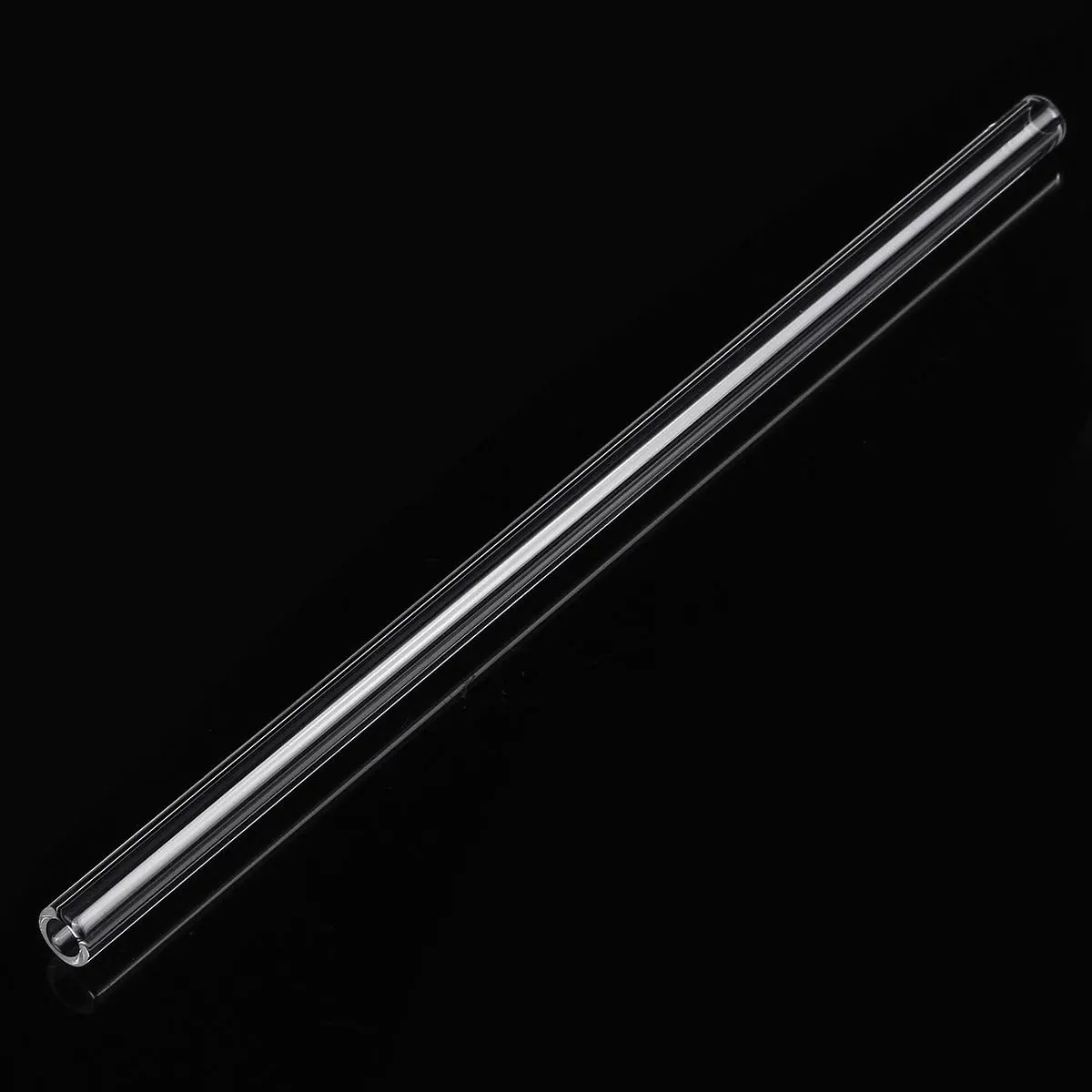 10Pcs 200x7x2mm Length 200mm OD 7mm 2mm Thick Wall Borosilicate Glass Blowing Tube Lab Factory School Home Tubes — view 10