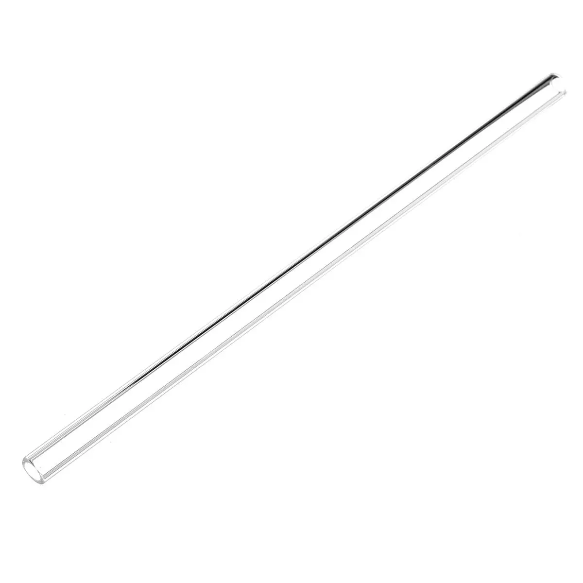 10Pcs 200x7x2mm Length 200mm OD 7mm 2mm Thick Wall Borosilicate Glass Blowing Tube Lab Factory School Home Tubes — view 4