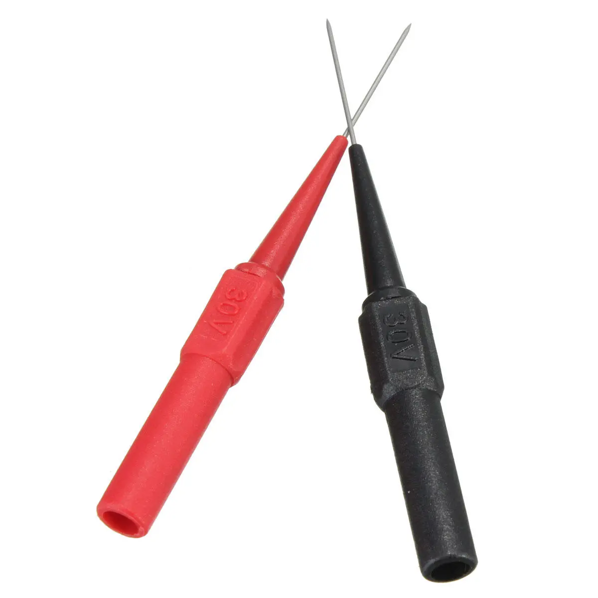 10pcs DANIU Insulation Piercing Needle Non-destructive Multimeter Test Probe Red — view 4