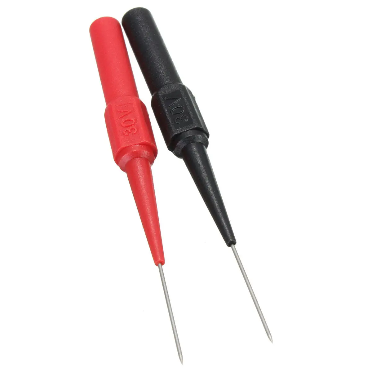 10pcs DANIU Insulation Piercing Needle Non-destructive Multimeter Test Probe Red — view 5