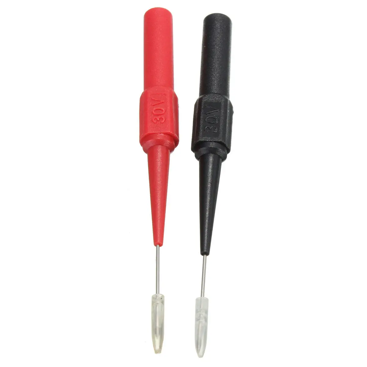 10pcs DANIU Insulation Piercing Needle Non-destructive Multimeter Test Probe Red — view 6