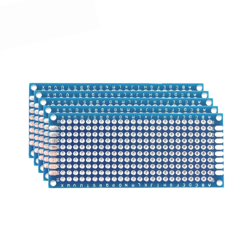 10pcs Electronic PCB Board 3x7cm Diy Universal Printed Circuit Board 3*7cm Double Side Prototyping PCB For Arduino Copper Plate — view 4